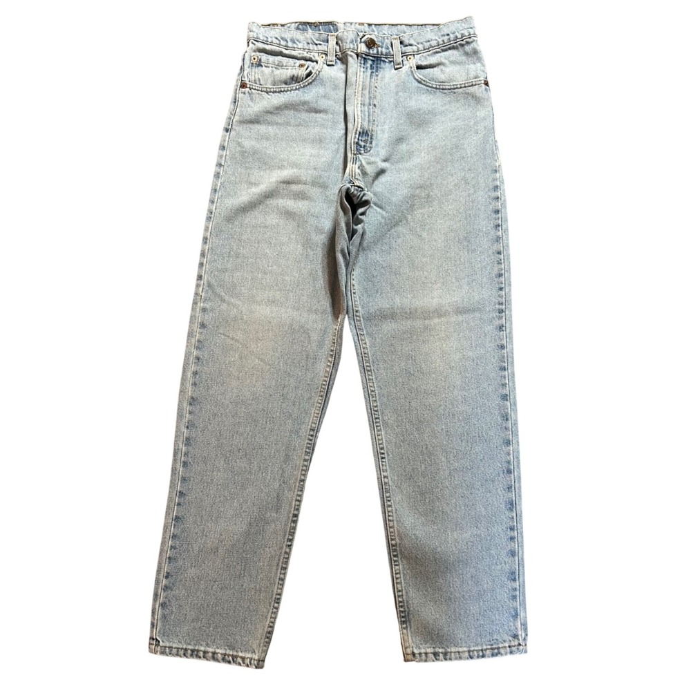VTG Levi's 550 Jeans Mens 33x30 (Fits 32x30) Relaxed Tapered Denim USA Made 1996
